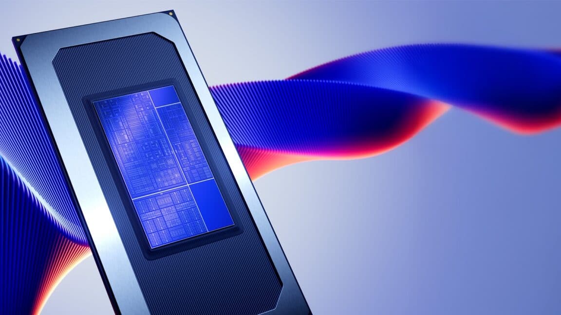 Intel Core Ultra Series 3 Panther Lake laptop CPU render