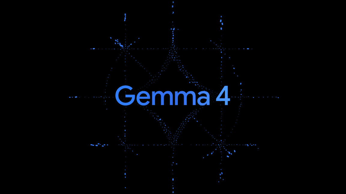 Illustration of Google Gemma 4 AI models running across server and mobile devices