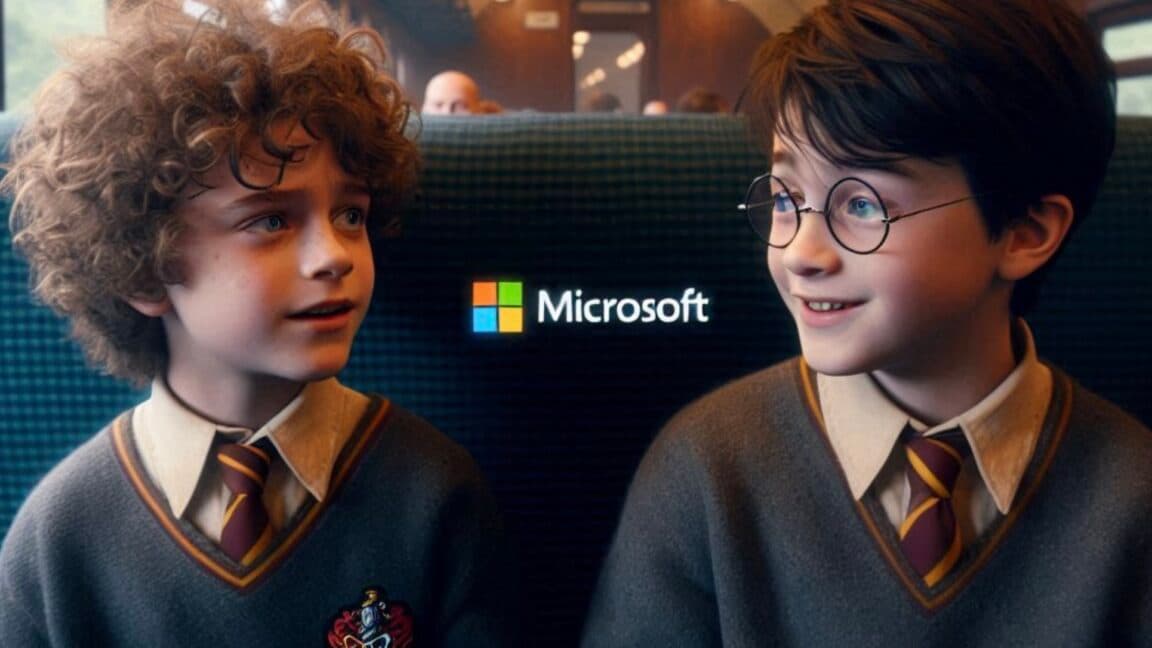 Illustration of a young wizard-like coder training an AI model with branded cloud tools